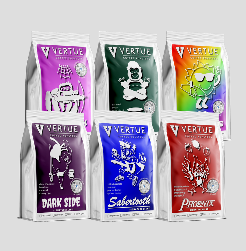 Six Blend Espresso & Filter Sampler