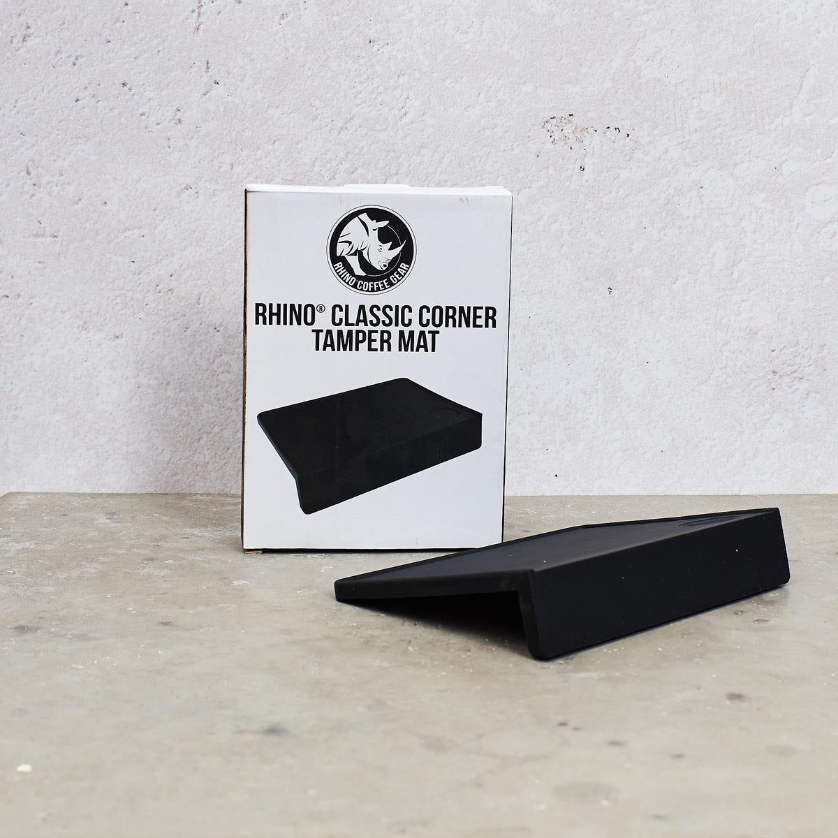 Rhino Classic Corner Tamper Mat | Vertue Coffee Roasters
