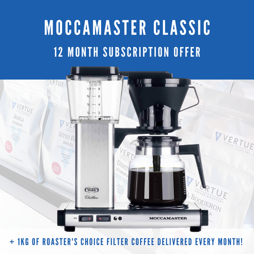 Moccamaster Classic - 12 month subscription offer